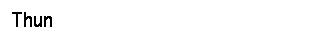 Textfeld: Thun
